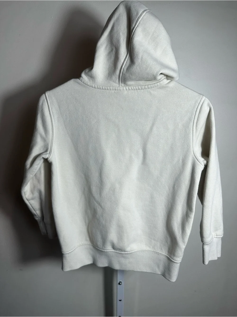 S139. GAP Kids Cream Zip-Up Hoodie with GAP 1969 Chest Logo